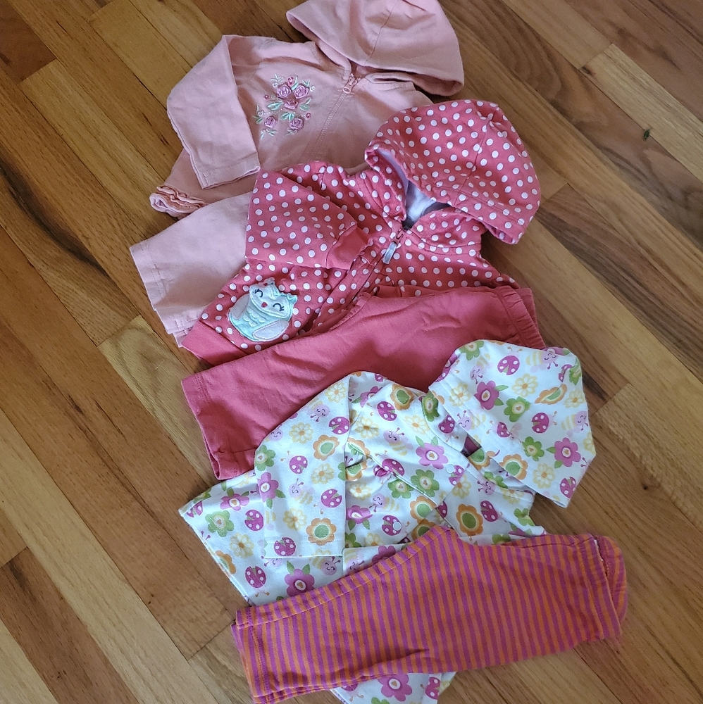 Lot of 12 Month Baby Girl Outfits